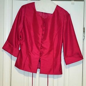 Jessica Howard Lady's 2 piece Outfit, size 6, Fuchsia color